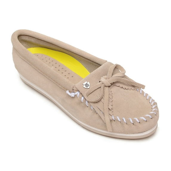 Minnetonka Women's Suede Kilty Plus Moccasin