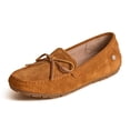 thumbnail image 1 of Minnetonka Women’s Suede Loafer Moc, Dark Chocolate, 6 M US, 1 of 1