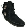 thumbnail image 1 of Minnetonka Women's Suede Two Button Hardsole Boot, 1 of 3