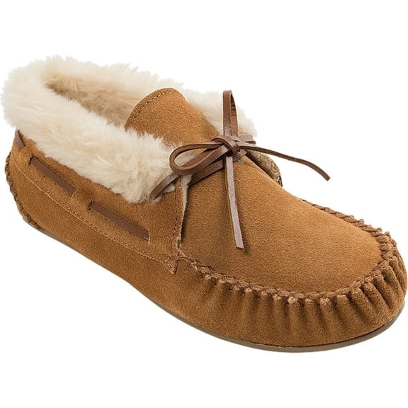 Minnetonka Womens Chrissy Moccasin Null Slippers Casual