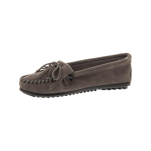 Minnetonka Womens Comfy Moc Suede Slip On Moccasins