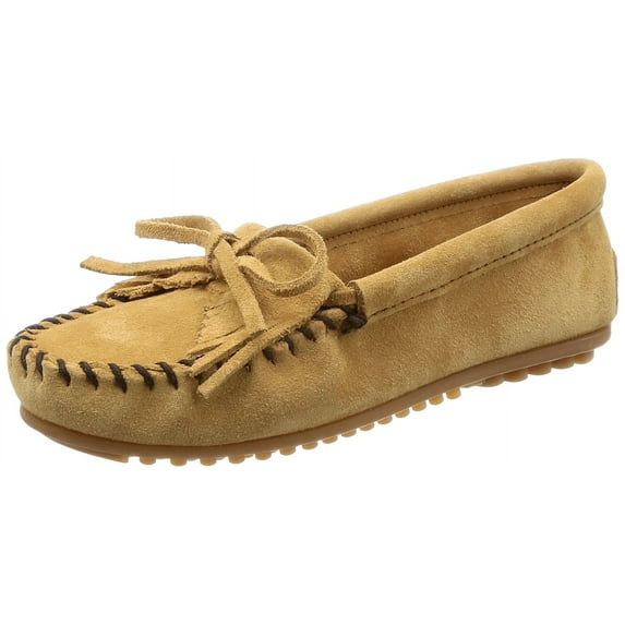 Minnetonka Womens Kilty Hardsole Moccasins