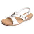 thumbnail image 1 of Minnetonka Women's Silvie, White, Size 8w, 1 of 3