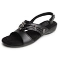 thumbnail image 1 of Minnetonka Women's Silvie, Black, Size 9w, 1 of 6