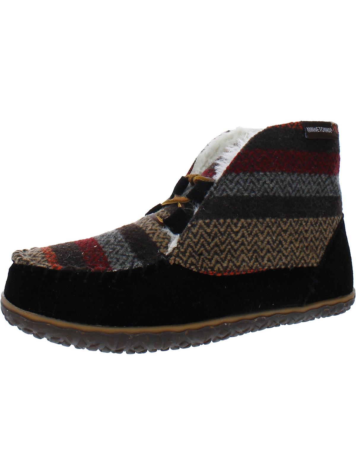 Minnetonka Women's Jacqueline Slip-On Slippers – Indoor/Outdoor, Black, Comfortable & Lightweight