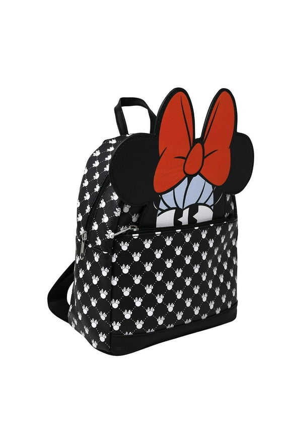 Minnie 10" Mini Deluxe "Eyes" Backpack with 1 Front pocket