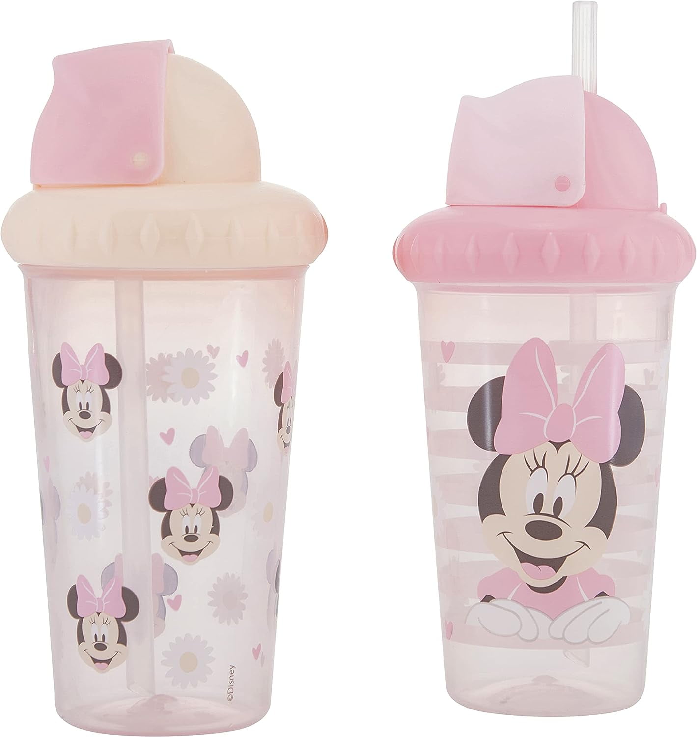 Disney Minnie Mouse 2-Pack Pop-Up Straw Sippy Cups – Baby Beanz Boutique  👶🏽💚