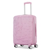 Disney x American Tourister All Ages Minnie Mouse Carry On Suitcase with Spinner Wheels - Pink