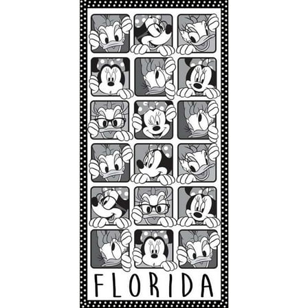 Minnie Beach Towel (Florida Namedrop)