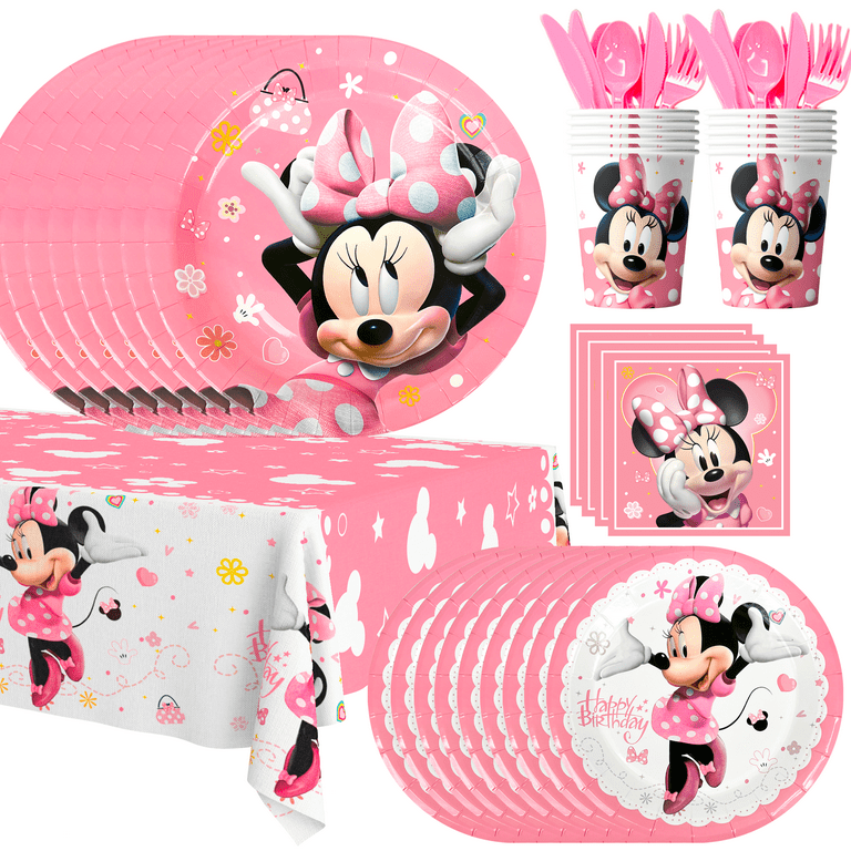 Birthday 1st Girl Plate 22cm Pink Birthday 1st Girl Plate 22cm Pink