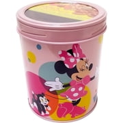 Minnie Food Safe, BPA Free - Snack Container w/Screw Top, Food on the Go Container, Dry Food Storage, 4.5" High with Window