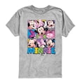 thumbnail image 1 of Minnie & Friends - Grid - Youth Boys Short Sleeve Graphic T-Shirt, 1 of 4