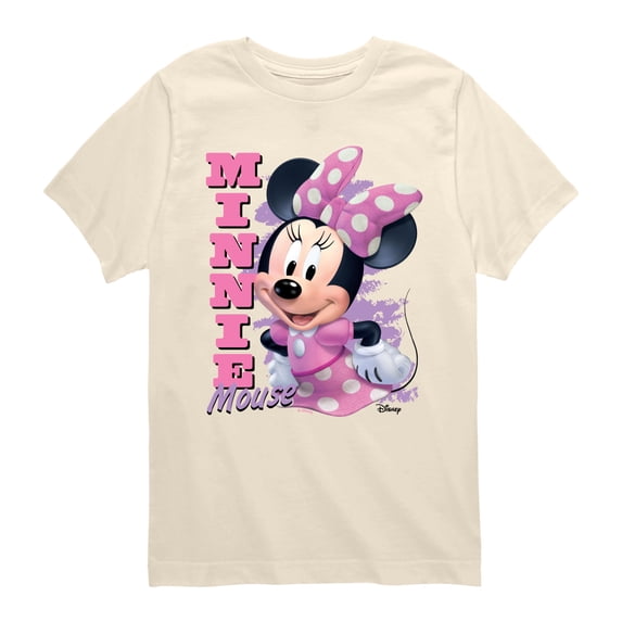 Minnie & Friends - Minnie Mouse - Youth Boys Short Sleeve Graphic T-Shirt