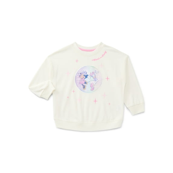 Minnie & Friends Toddler Girls Holiday Graphic Sweatshirt, Sizes 12M-5T