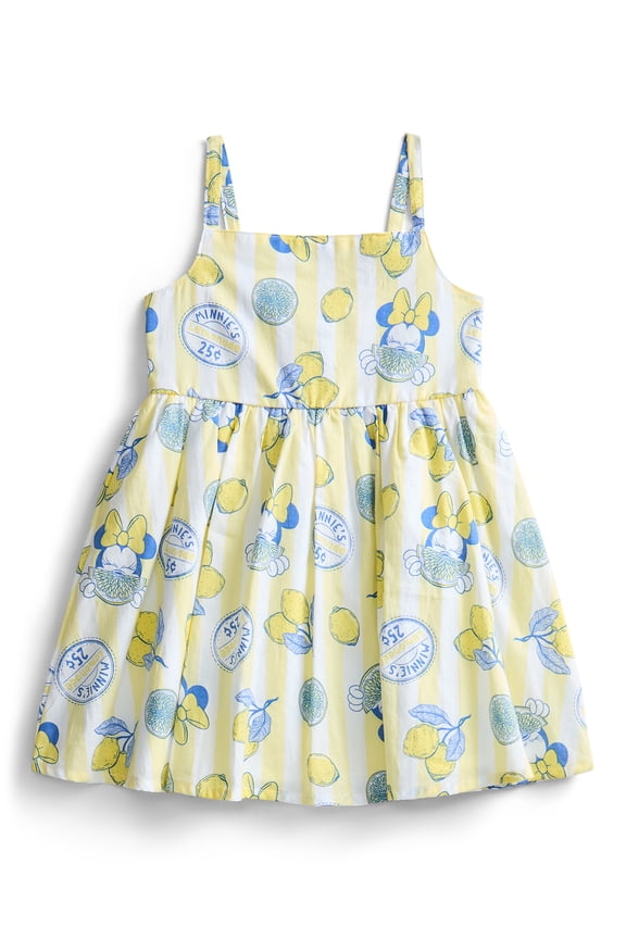 Minnie and Friends Toddler Girls Allover Print Sleeveless Dress, Sizes 12M-5T