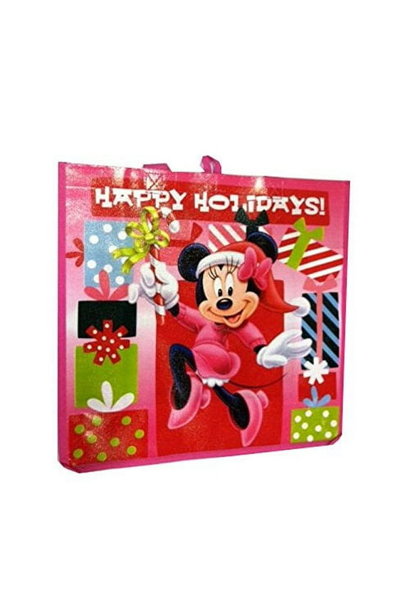 Minnie Happy Holidays Tote Bag with Gift Stocking