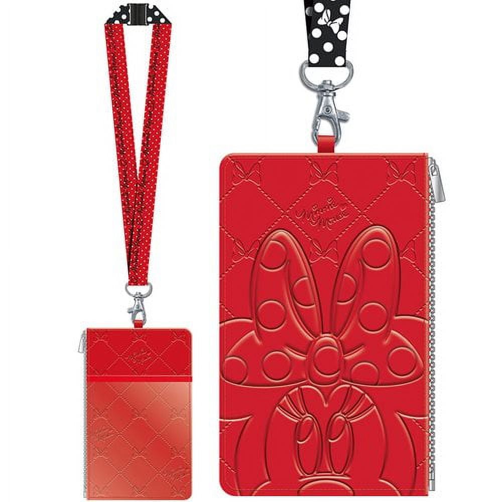 Minnie-LANYARD W/PASSPORT HOLDER