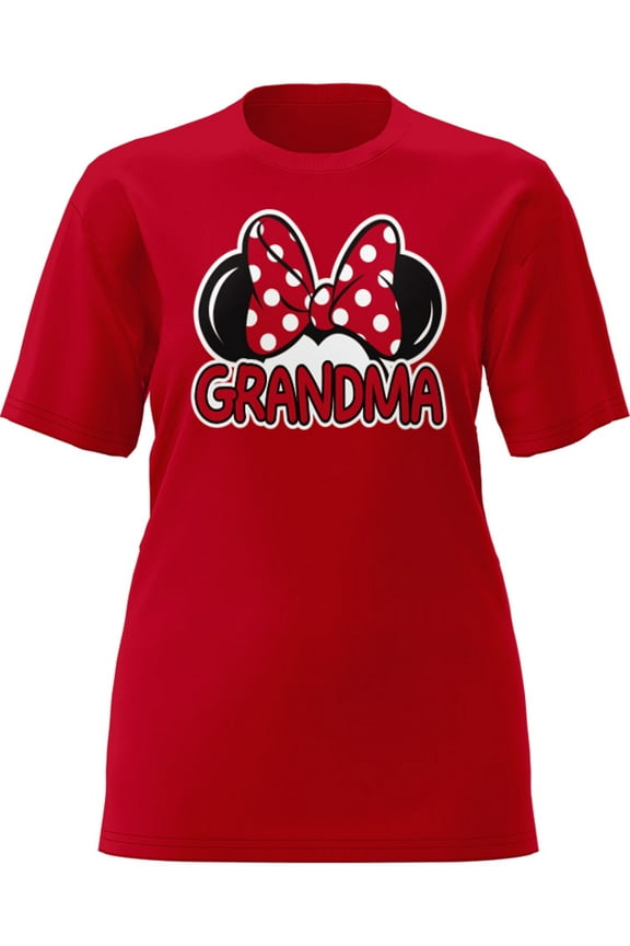 Minnie Mouse Grandma Adult Tee Shirt, XS-3XL (Women's)