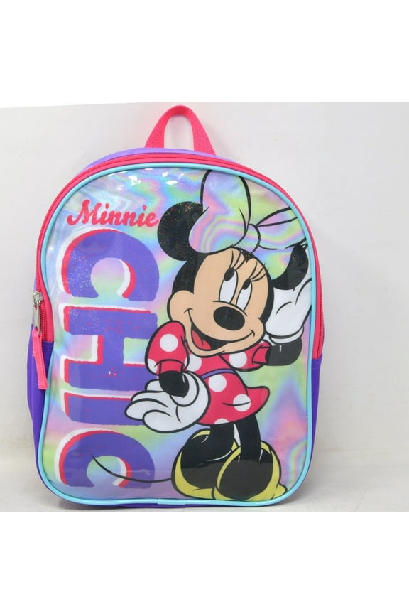 Minnie Mouse 11" Mini Backpack- CHIO, MPG549DDSYIR00