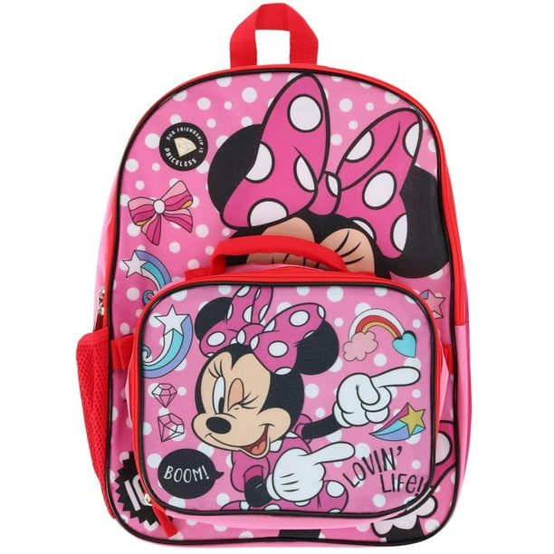 UPD Minnie Mouse Girls School Backpack Pink