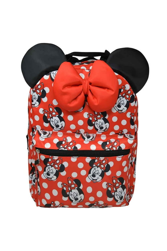 Minnie Mouse 16" Premium Allover Print Nylon Backpack