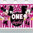 thumbnail image 1 of Mouse 1st Birthday Banner Backdrop Background Taspestry Post Wall Decor Party Supplies, 1 of 6
