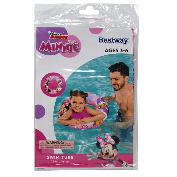 Minnie Mouse 22" Swim Tube/Ring in polybag with insert- 2 PCS