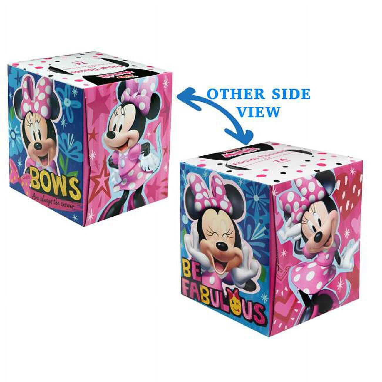 Minnie Mouse 2336574 Tissue Cube, 74 Count Case of 240