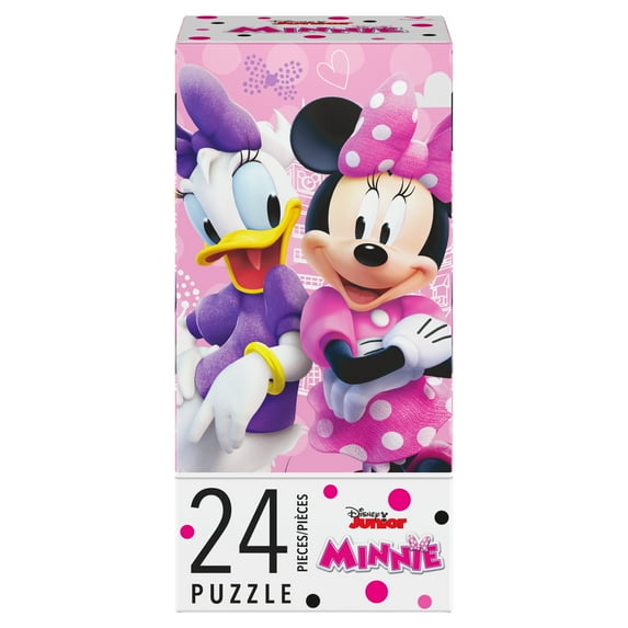 Minnie Mouse 24-Piece Puzzle in Tower Box
