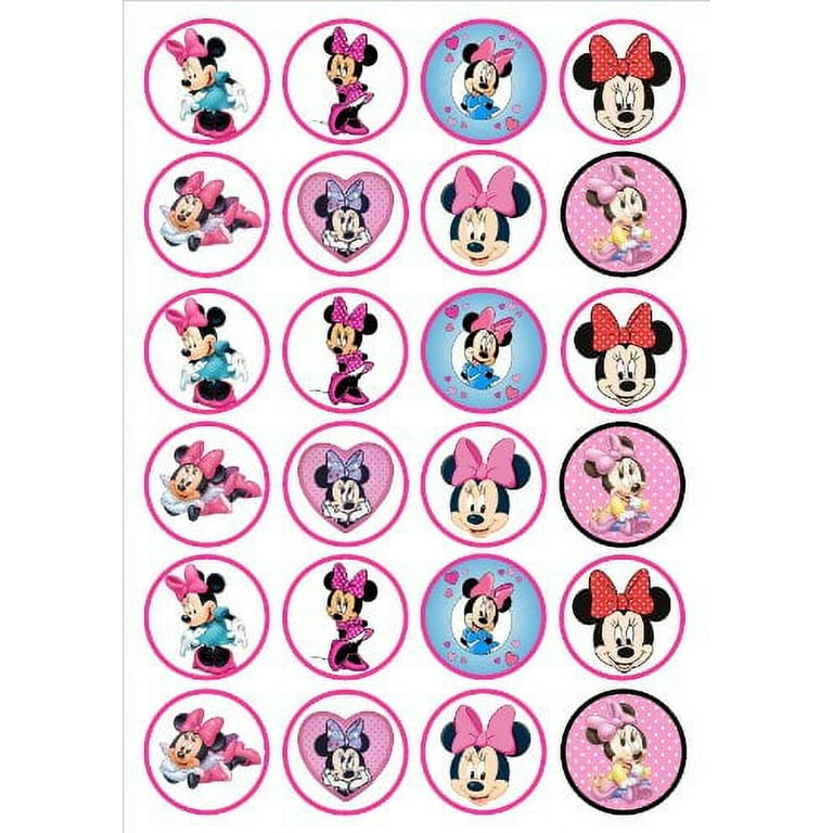 minnie-mouse-24ct-edible-icing-image-cupcake-toppers-abpid07362-walmart-com for Free Printable Mickey Mouse Cake Topper Printable Minnie Mouse 24ct Edible Icing Image Cupcake Toppers ABPID07362 - Walmart.com for Free Printable Mickey Mouse Cake Topper Printable