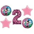 thumbnail image 1 of Minnie Mouse 2nd Happy Birthday Party Mylar Balloons Decoration Set., 1 of 1