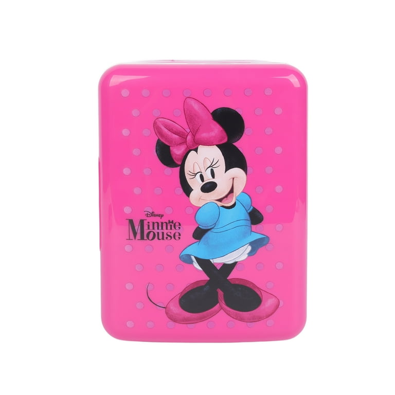 Minnie Mouse 4L 6-Can Mini Fridge, Pink - Walmart.com