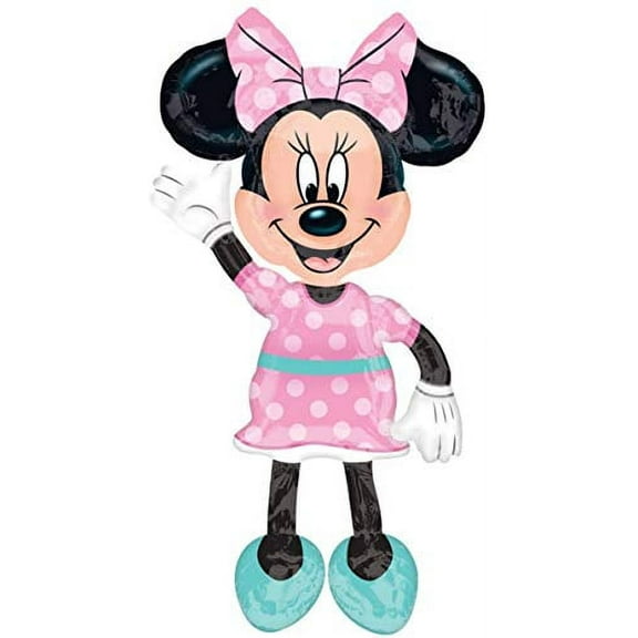 Minnie Mouse Airwalker 54" Inch Jumbo Foil Mylar Birthday Balloon
