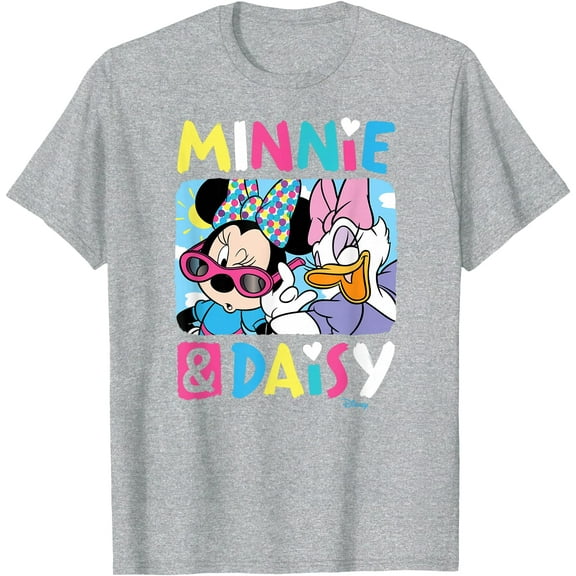 Minnie Mouse And Daisy Duck DTG Print Unisex T-Shirt