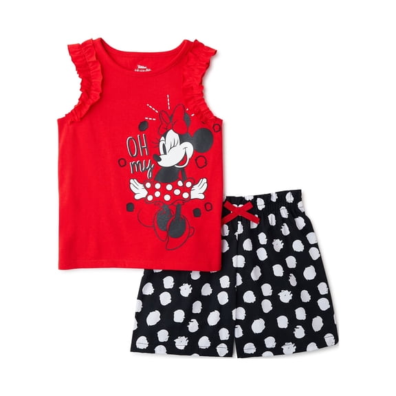 Minnie Mouse Ap Lic Short Set