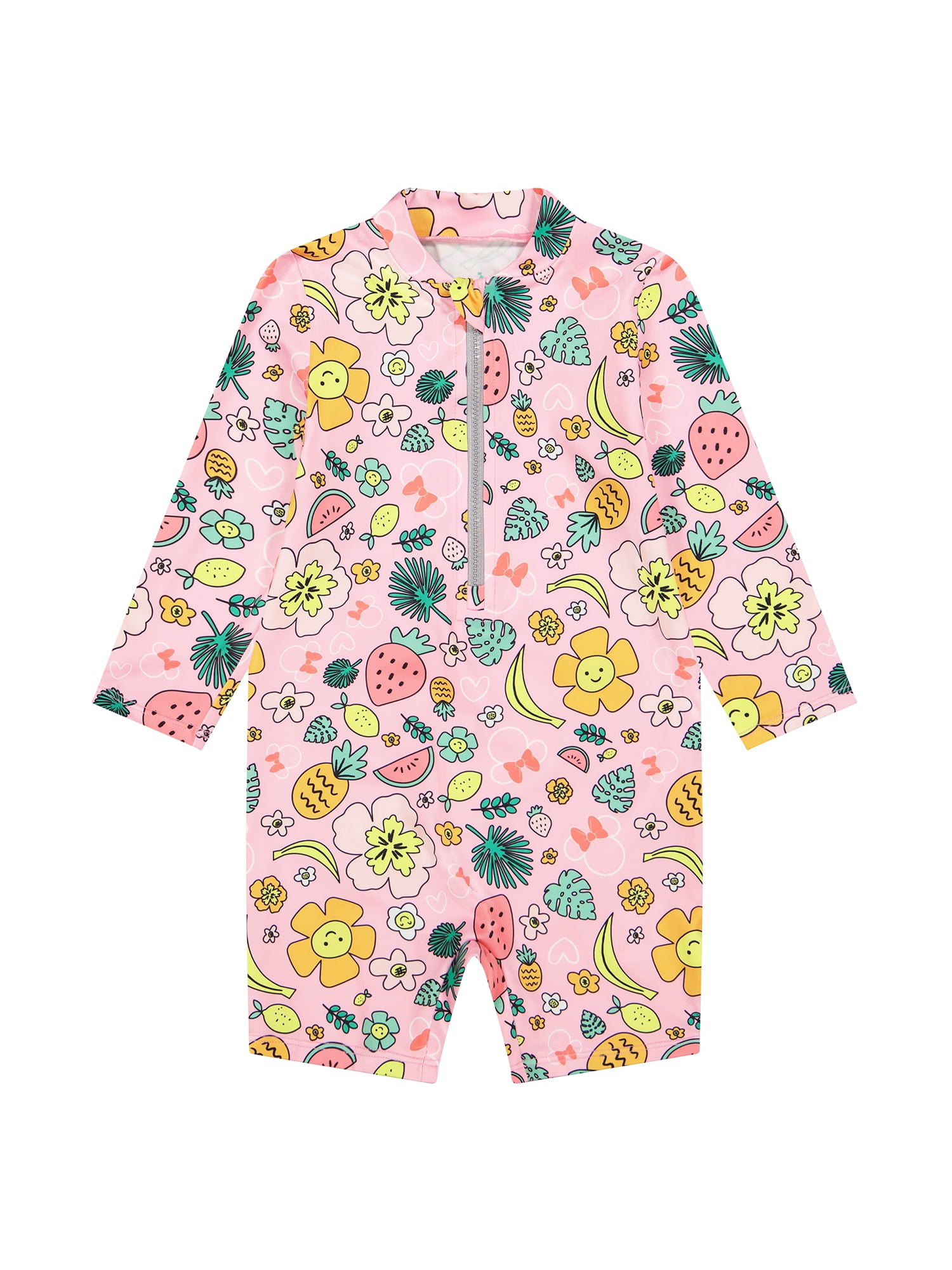 Character Baby Boy One- Piece Rash Guard Swimsuit, Sizes 0/3M- 24M