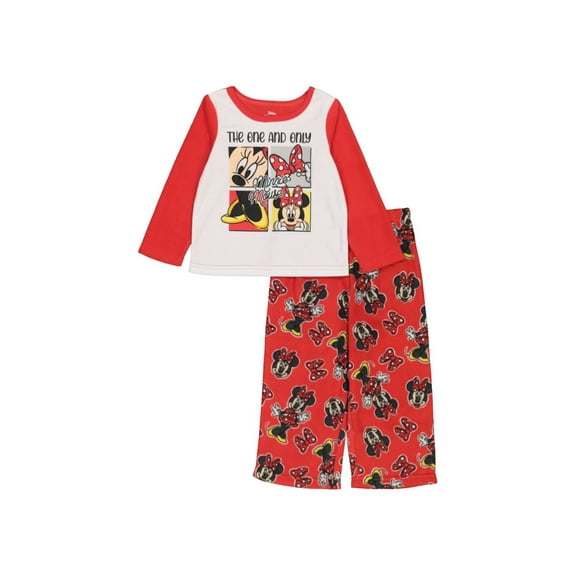 Minnie Mouse Baby Girls Pajama Set, 2 Pieces