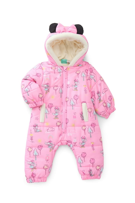 Character Baby Pram with Hood, Sizes 0/3M-12M