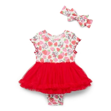 Minnie Mouse Baby Girls Tutu Set, 2-Piece, Sizes 0-24M