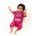 thumbnail image 1 of Disney Baby Girls Minnie Mouse Graphic Washed Romper, Sizes 0/3M-24M, 1 of 8