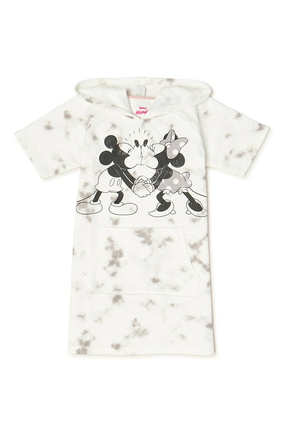 Baby and Toddler Girl Hooded Dress, Sizes 12 Months-5T