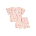 thumbnail image 1 of Minnie Mouse Baby and Toddler Girls’ Shorts Set, 2-Piece Outfit Set, 12M-5T, 1 of 5