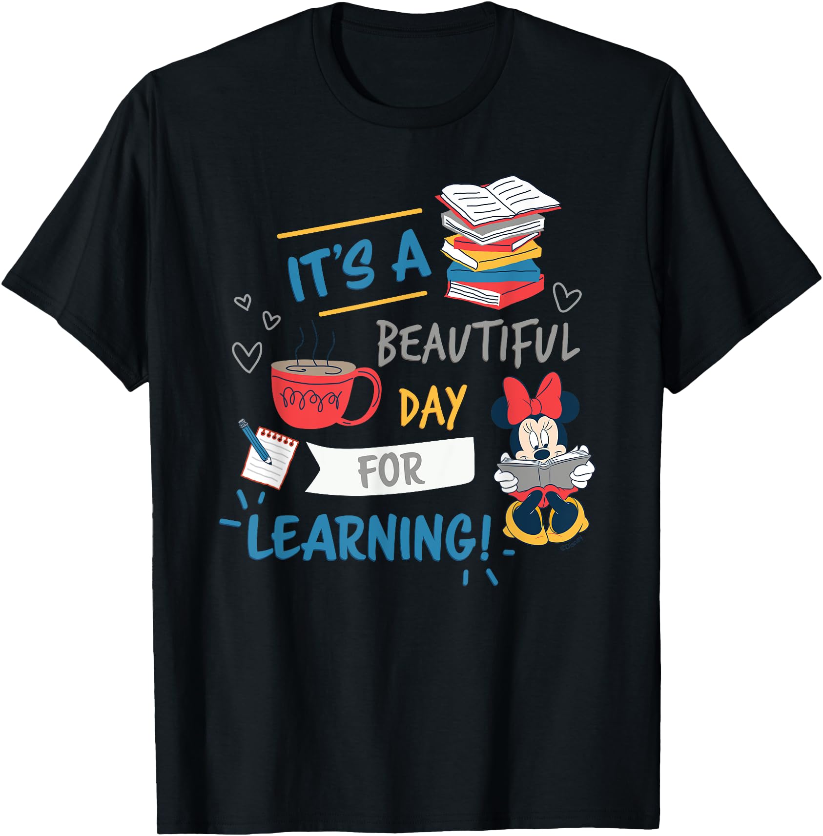 Minnie Mouse Beautiful Day for Learning Teacher’s Day Girl Women ...