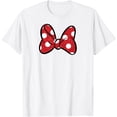 thumbnail image 1 of Minnie Mouse Big Bow DTG Print Unisex T-Shirt, 1 of 5