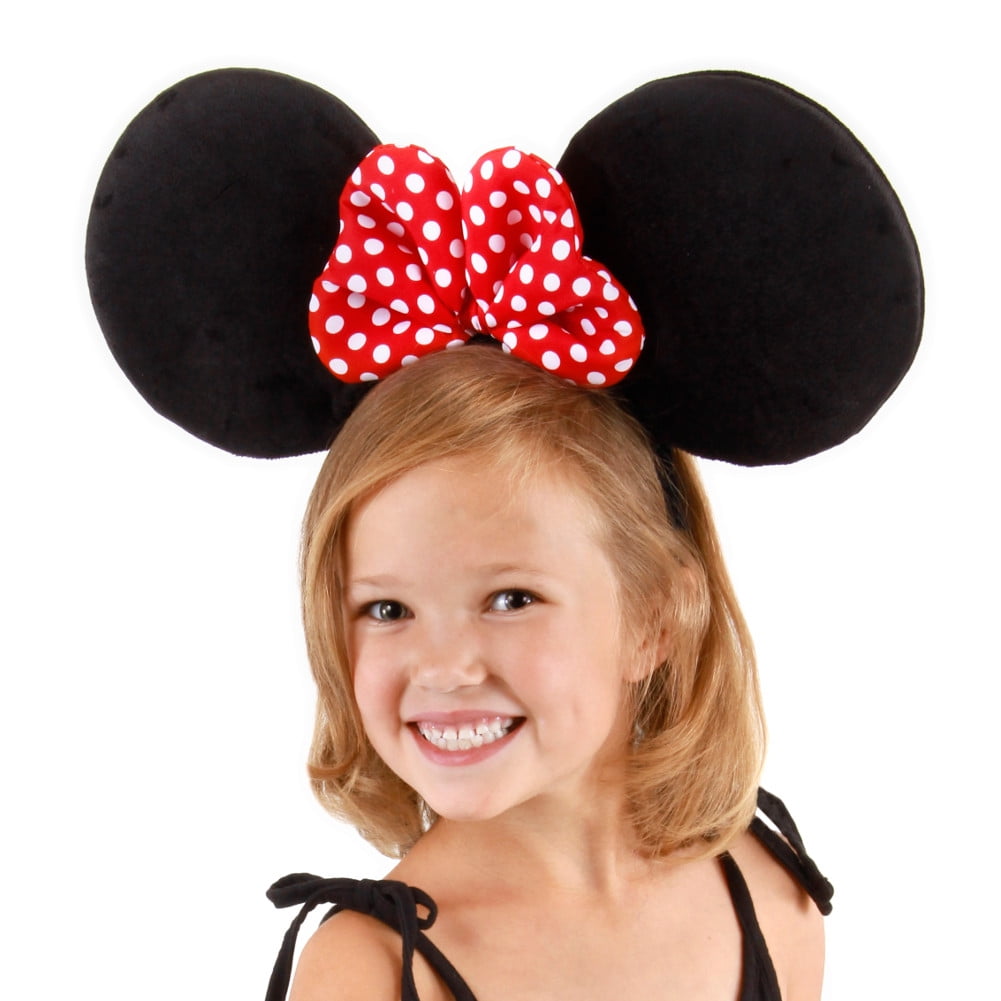 Minnie Mouse Ears Headband for Adults With Classic Polka Dot 