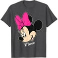thumbnail image 1 of Minnie Mouse Big Face DTG Print Unisex T-Shirt, 1 of 5