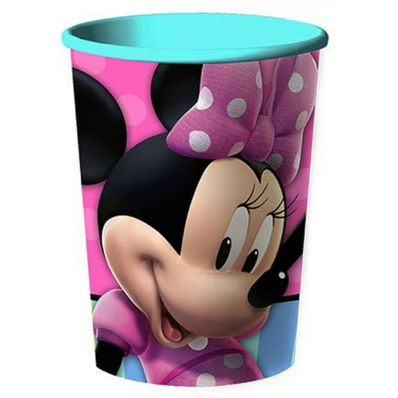 Minnie Mouse Bow-tique Plastic 16 Ounce Reusable Keepsake Favor Cup (1 Cup)