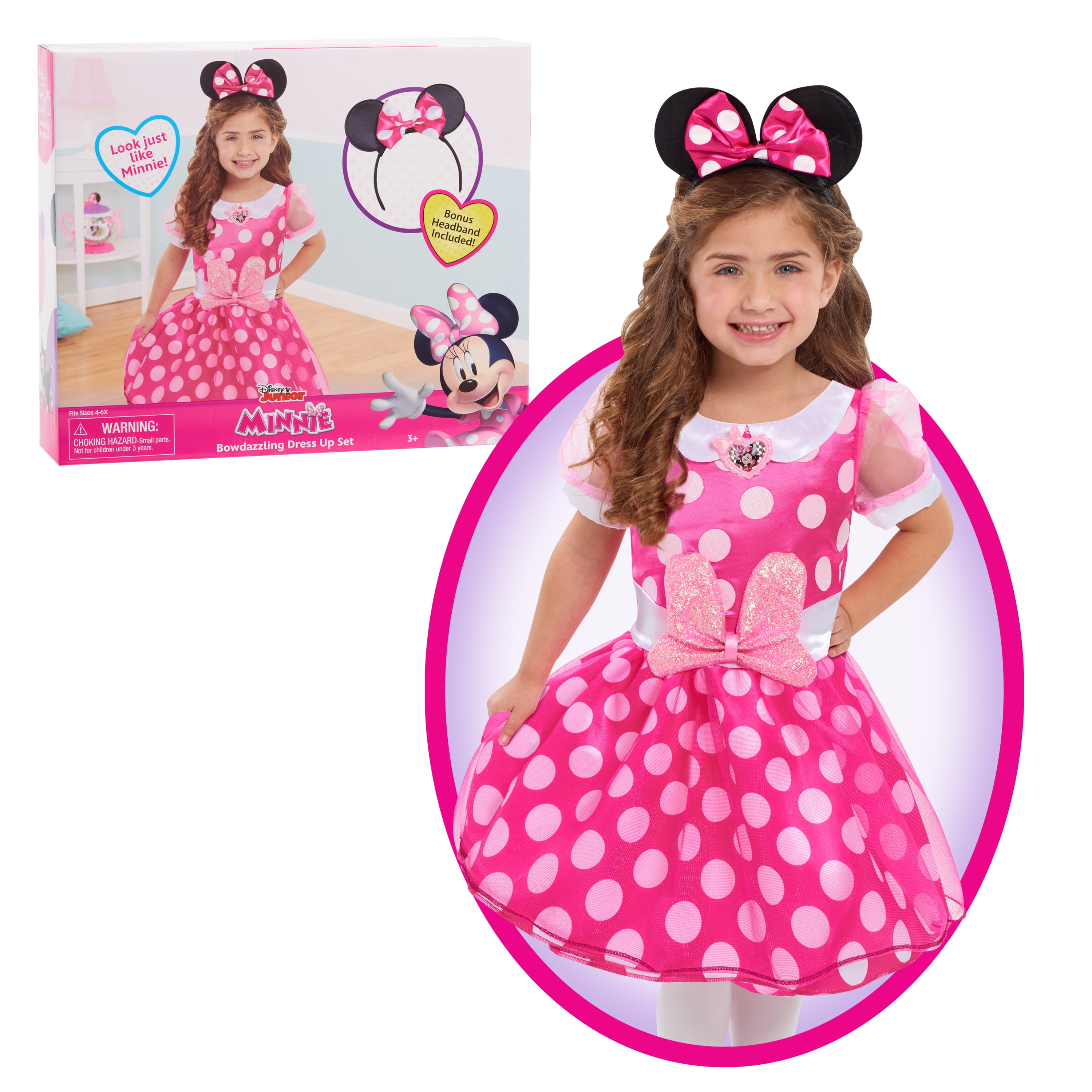 Disney's Minnie Mouse Bowdazzling Dress, Role Play Fashion for