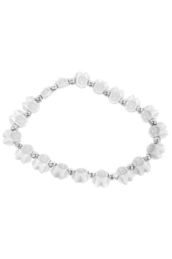 Minnie Mouse Bracelet (White)