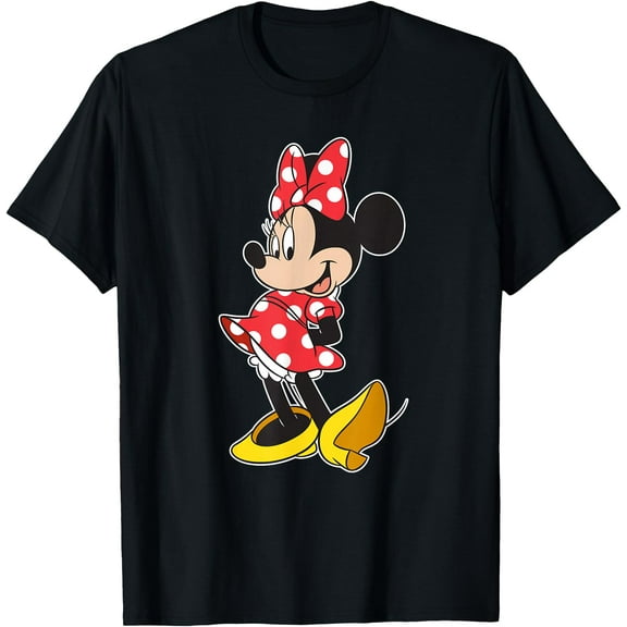 Minnie Mouse Classic Pose DTG Print Unisex T-Shirt